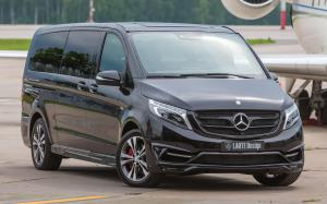 Mercedes-Benz V250 BlueTEC Black Crystal in Black by Larte Design (Obsidian Black) (W447) '2017